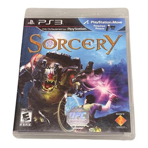 Sorcery PlayStation 3 PS3 Video Game Complete Sony Move E10+ Action Fantasy